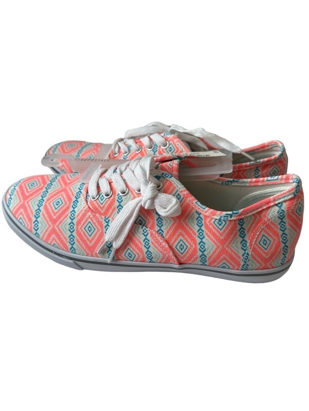 Aeropostale Neon Southwestern Tribal
Sneakers Boho Womens 10 NWT Blue Orange - Picture 7 of 8